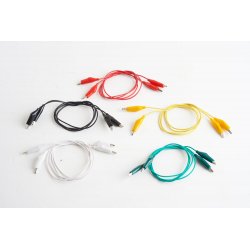 Cables per jugar cocodrile clip