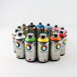 Sprays a base de agua de 300 ml J4393-J4405 Montana Colors 1
