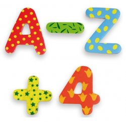 Números y letras magnéticas decoradas Andreu Toys J1585 Andreu Toys 2