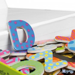 Números y letras magnéticas decoradas Andreu Toys J1585 Andreu Toys 4