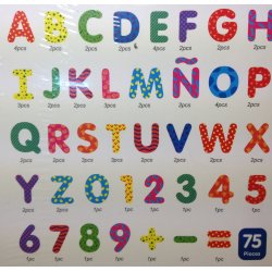 Números y letras magnéticas decoradas Andreu Toys J1585 Andreu Toys 5