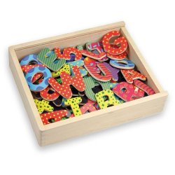 Números y letras magnéticas decoradas Andreu Toys J1585 Andreu Toys 6