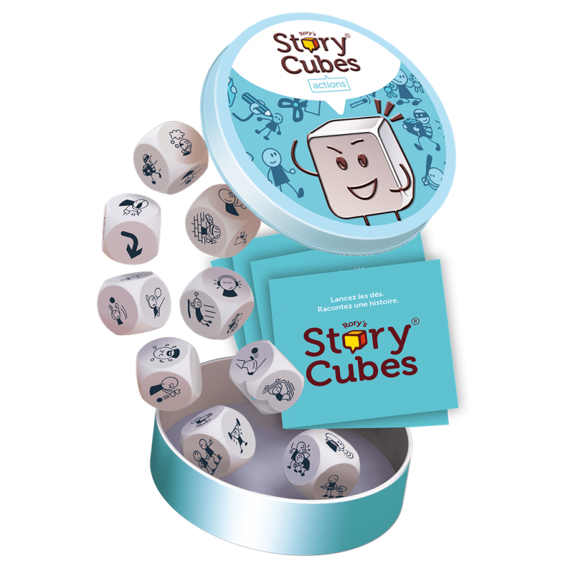 Daus per crear històries Story Cubes