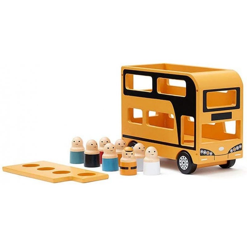 Autobús de madera con pasajeros J4627 Kid's Concept