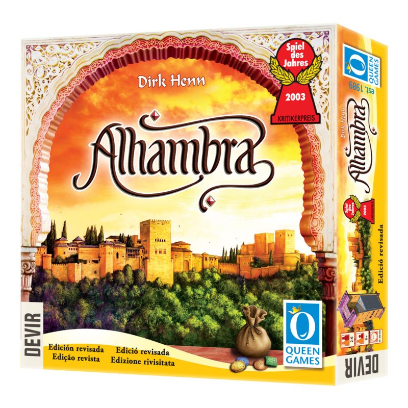 Joc de taula d'estratègia Alhambra J4672 Devir