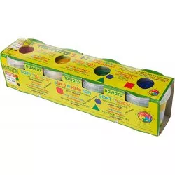 Plastilina natural de colores básicos J2798 ökoNORM 4