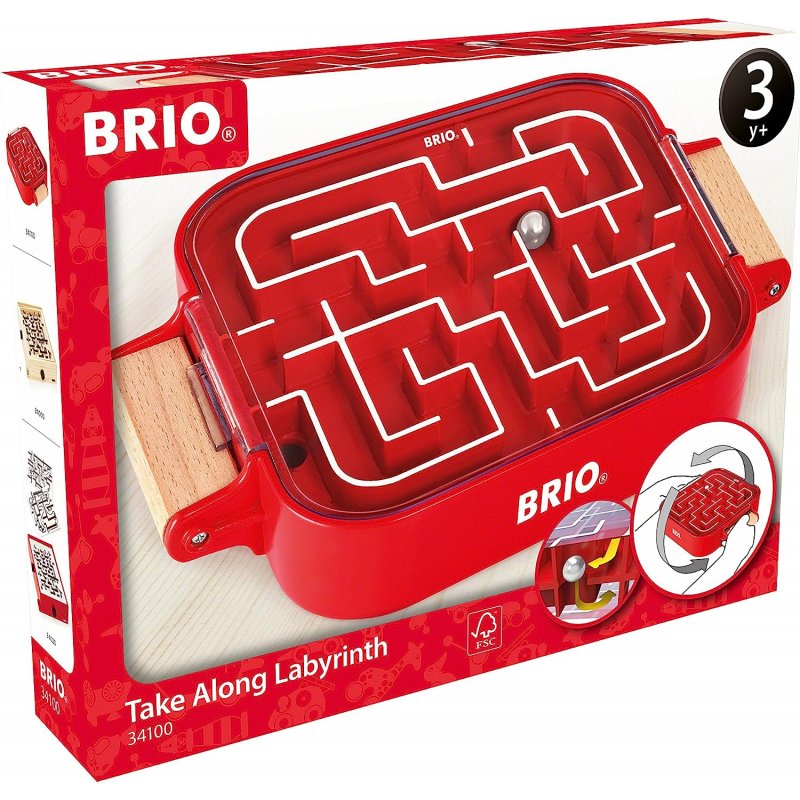 Laberint de caniques portàtil J4785 BRIO