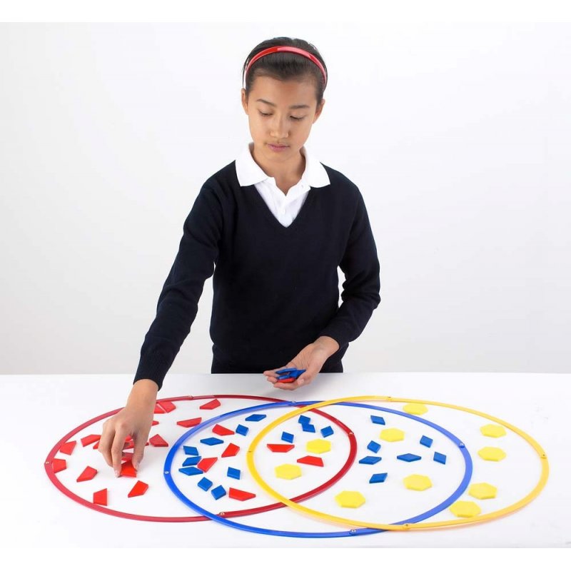 Cercles per fer conjunts de forma manipulativa J4829 Edx Education 