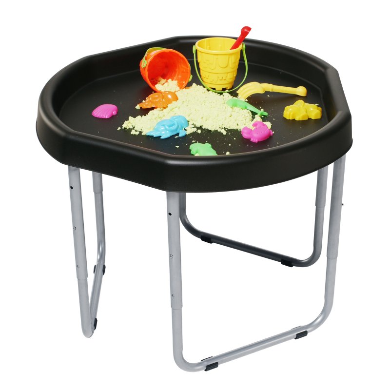 Tuff Tray Hexacle with Stand Black HEXBLACK Tuff Trays