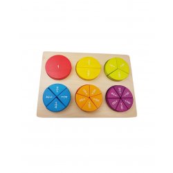Bloques para aprender a fraccionar J4837 Andreu Toys 6