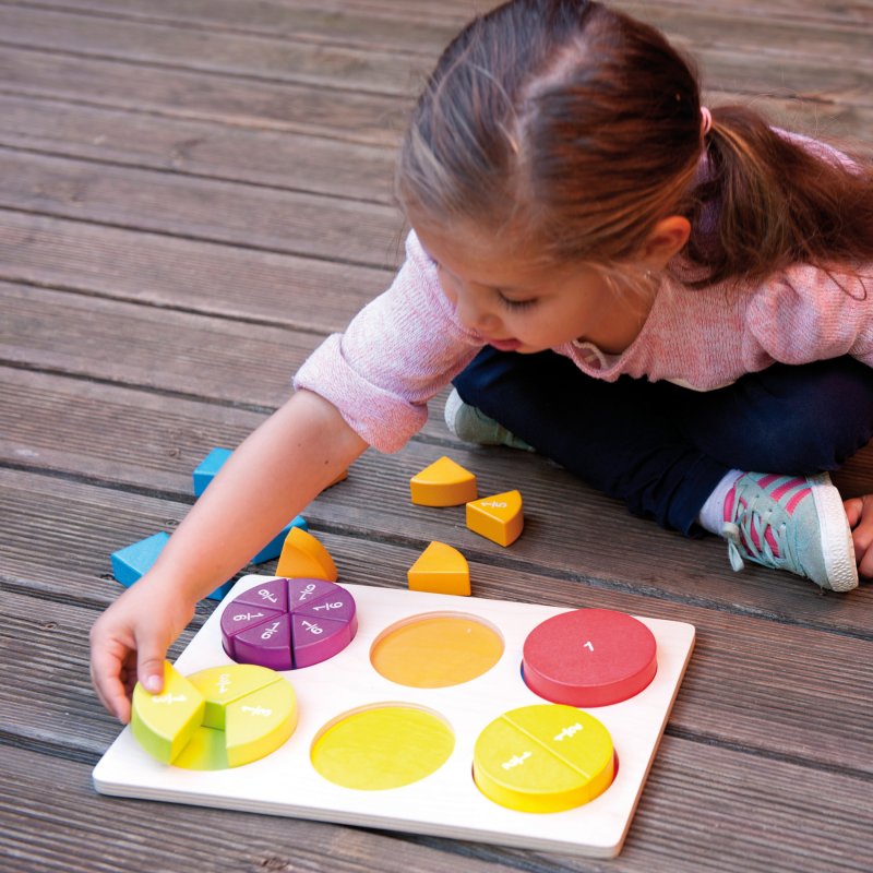 Fracciones de madera Andreu toys