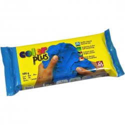Pasta de moldejar colorplus blau 500g