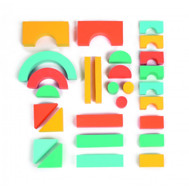 Set de construccio d'escuma
