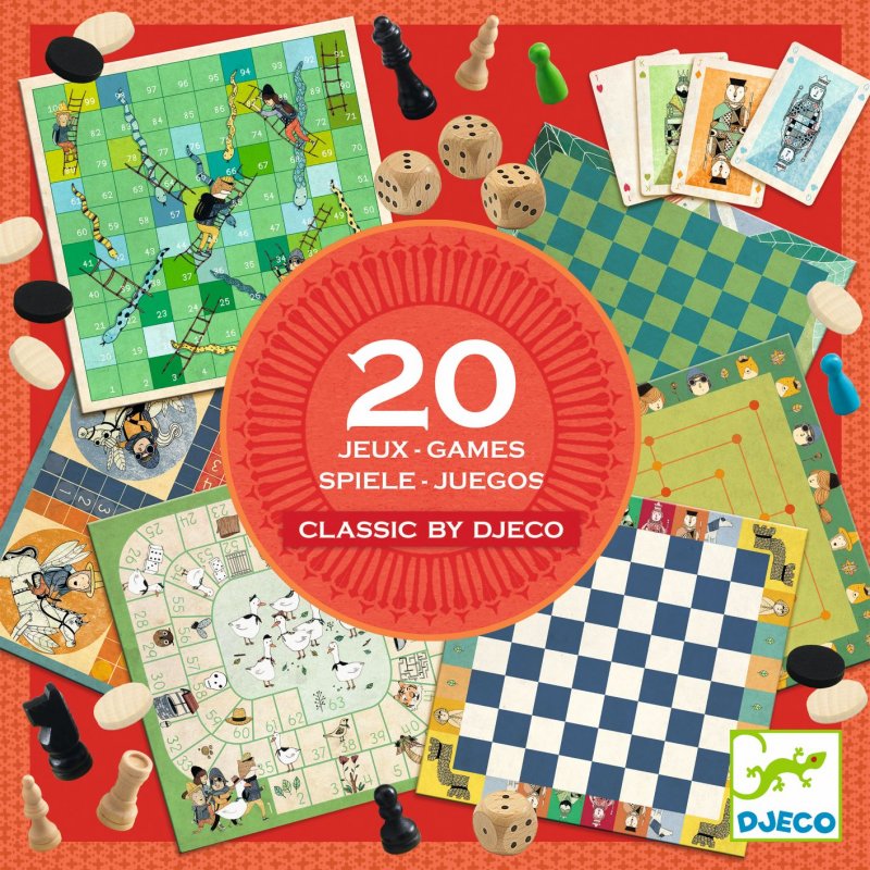 20 Jocs clasics 20 Jocs clasics J4942 Djeco