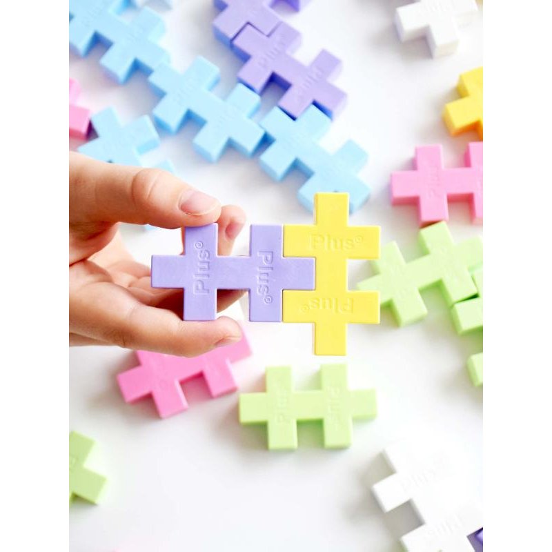 Cubo Big Plus Plus Pastel 100 pzs
