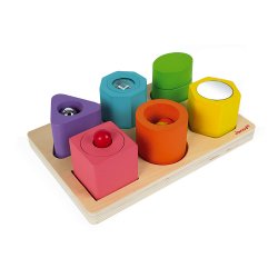 6 figures sensorials de fusta J4960 Janod 1