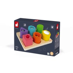 6 figures sensorials de fusta J4960 Janod 6