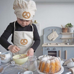 Davantal i capell de cuina infantil