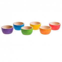 6 cuencos de madera J5003 Grapat 4