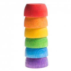 Cuencos de madera de colores J5003 Grapat 3
