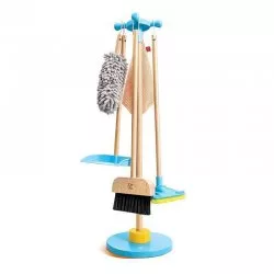 Set de limpieza con stand