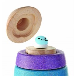 Cohete de madera para bebés J1709 Plan Toys 3
