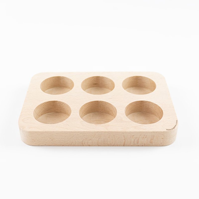 Base de madera de haya para cubiletes Base de madera de haya para cubiletes J5060 Can cels
