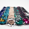 6 pulseras de lentejuelas