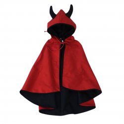 Capa de diablo roja (Extra seguridad)