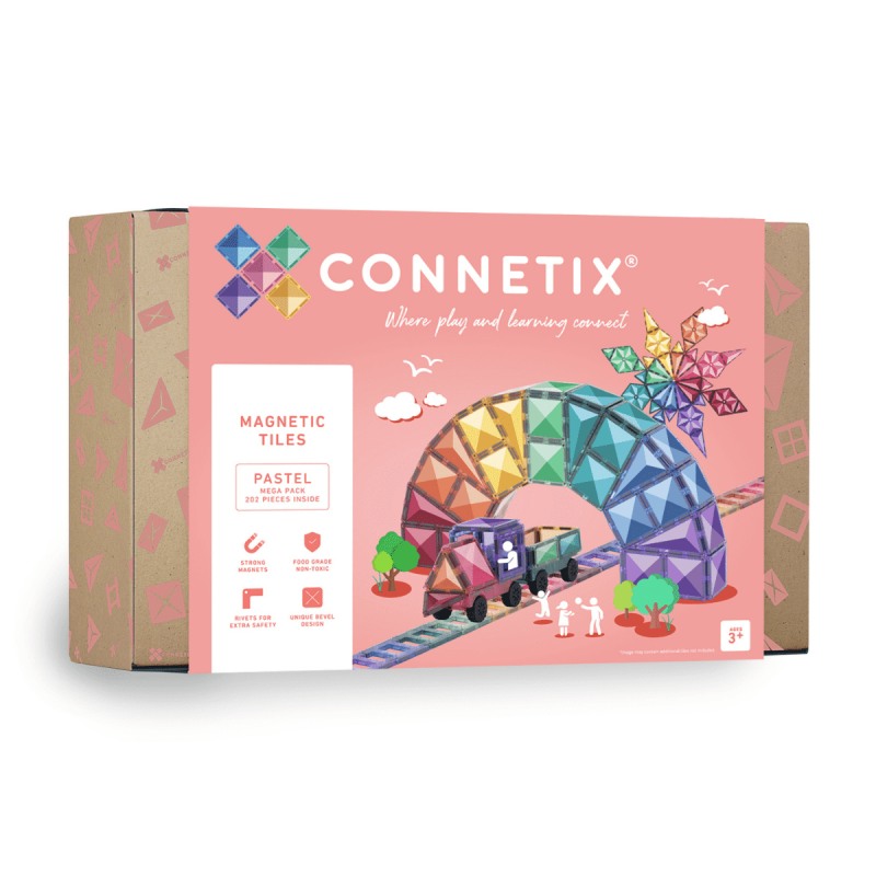 Connetix rainbow pastel 202 Connetix rainbow pastel 202 J5162 Connetix