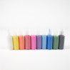 10 Ampolles amb sorra de colors | Jugaia