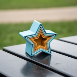 Estrelles apilables de silicona Tickit