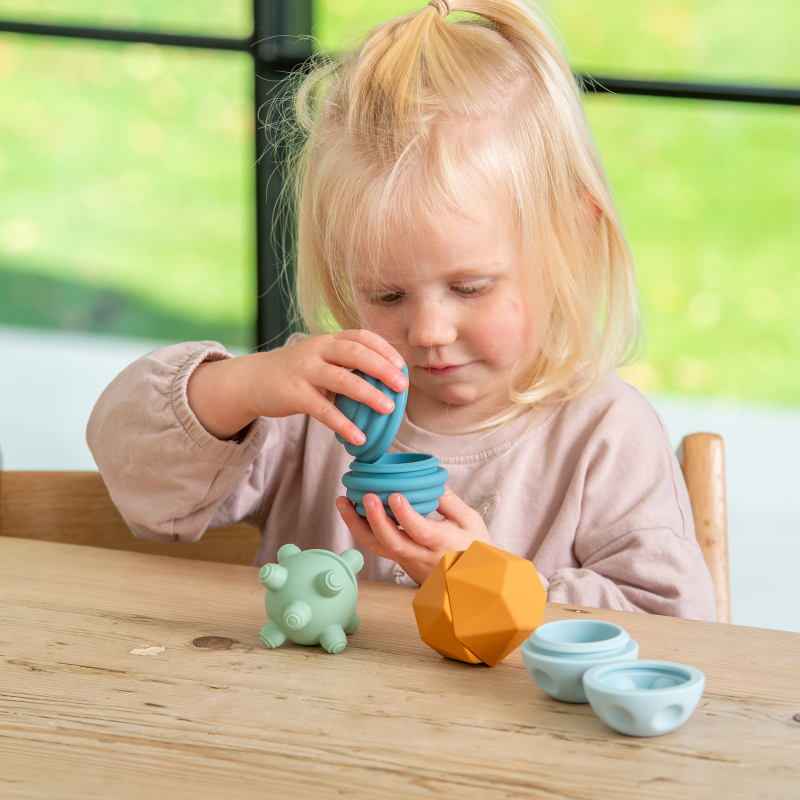 Espejo Sensorial Reversible De Kaloo Para Bebés | 4 Caras Y Texturas Desde El Nacimiento