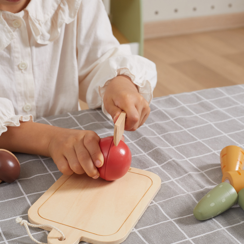 Verduras con velcro para cortar
