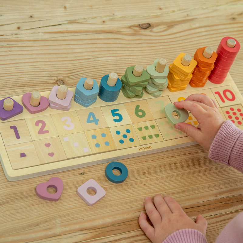 Tablero para aprender a contar