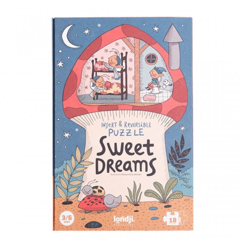 Puzzle reversible Sweet Dreams Londji Puzzle reversible Sweet Dreams Londji J5315 Londji