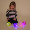 Pelotas de luz con texturas | Jugaia