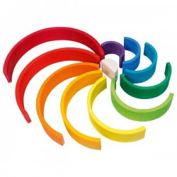 Arco iris de madera 11 piezas J5373 Goki 3