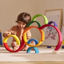 Juego de construccion arco iris J5373 Goki 2