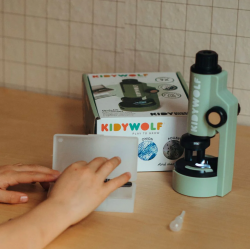 Microscopi de color verd J5408 Kidywolf 2