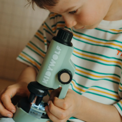 Microscopi infantil verd