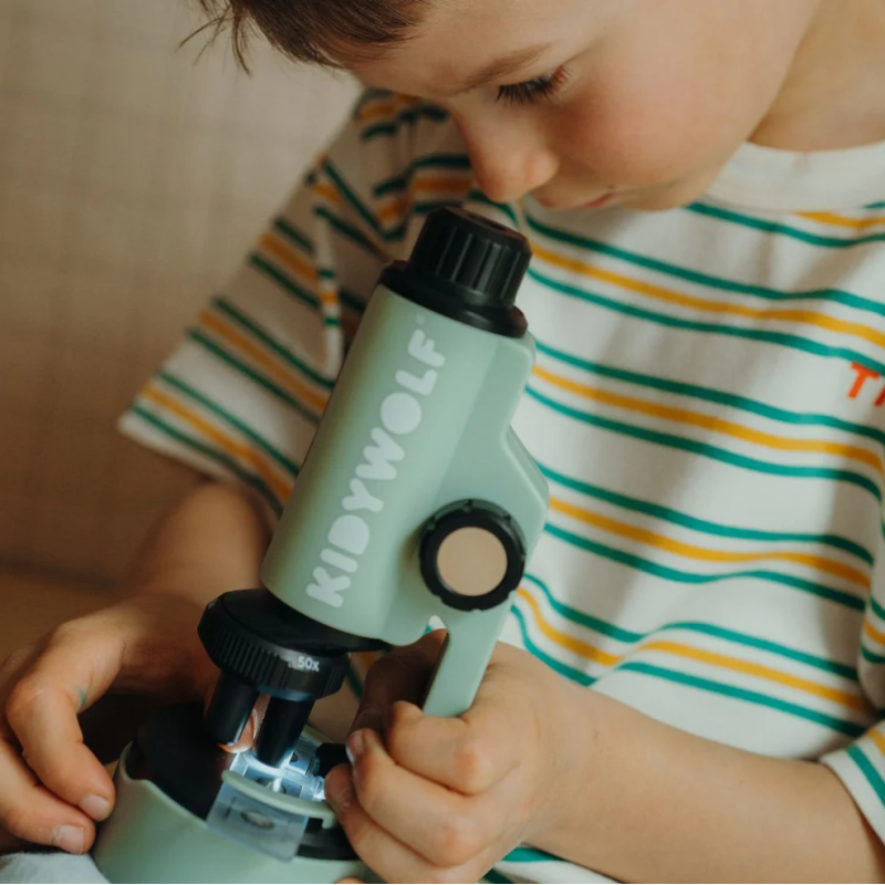 Microscopi infantil verd J5408 Kidywolf