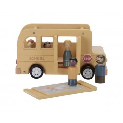 Bus escolar de madera
