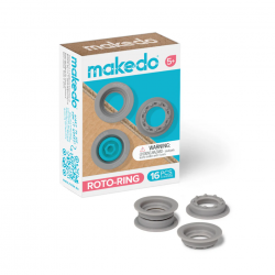 16 Anillos giratorios Makedo