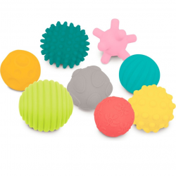 8 Pelotas de silicona Ludi