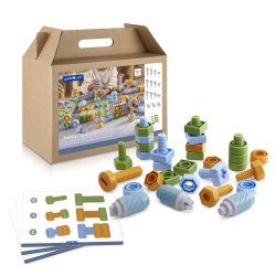 Set de construcció femelles i cargols
