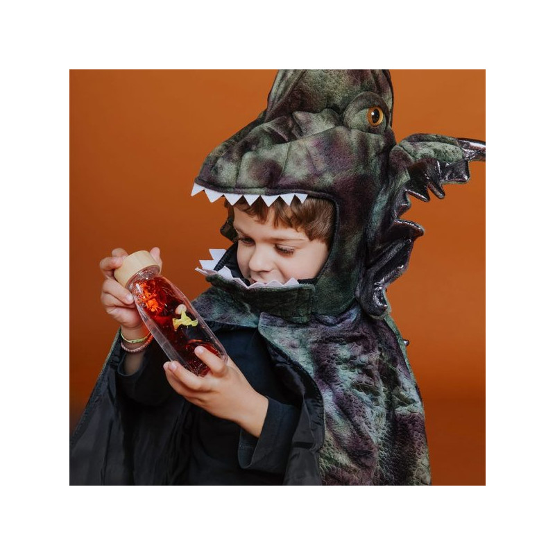 Botella sensorial T-Rex