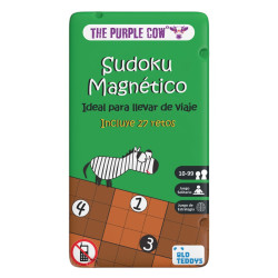 Sudoku Magnético To Go – juego de lógica de viaje en caja de lata con imanes