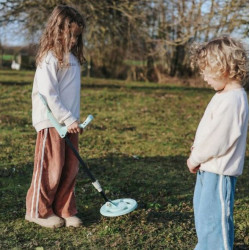 Kit de búsqueda del tesoro Kidymetal Kidywolf – 3 piezas KIDOR para esconder y bolsa de almacenamiento