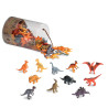 Pot de 60 Dinosaures Terra Battat – 12 models de figures realistes amb detalls precisos a partir de 3 anys